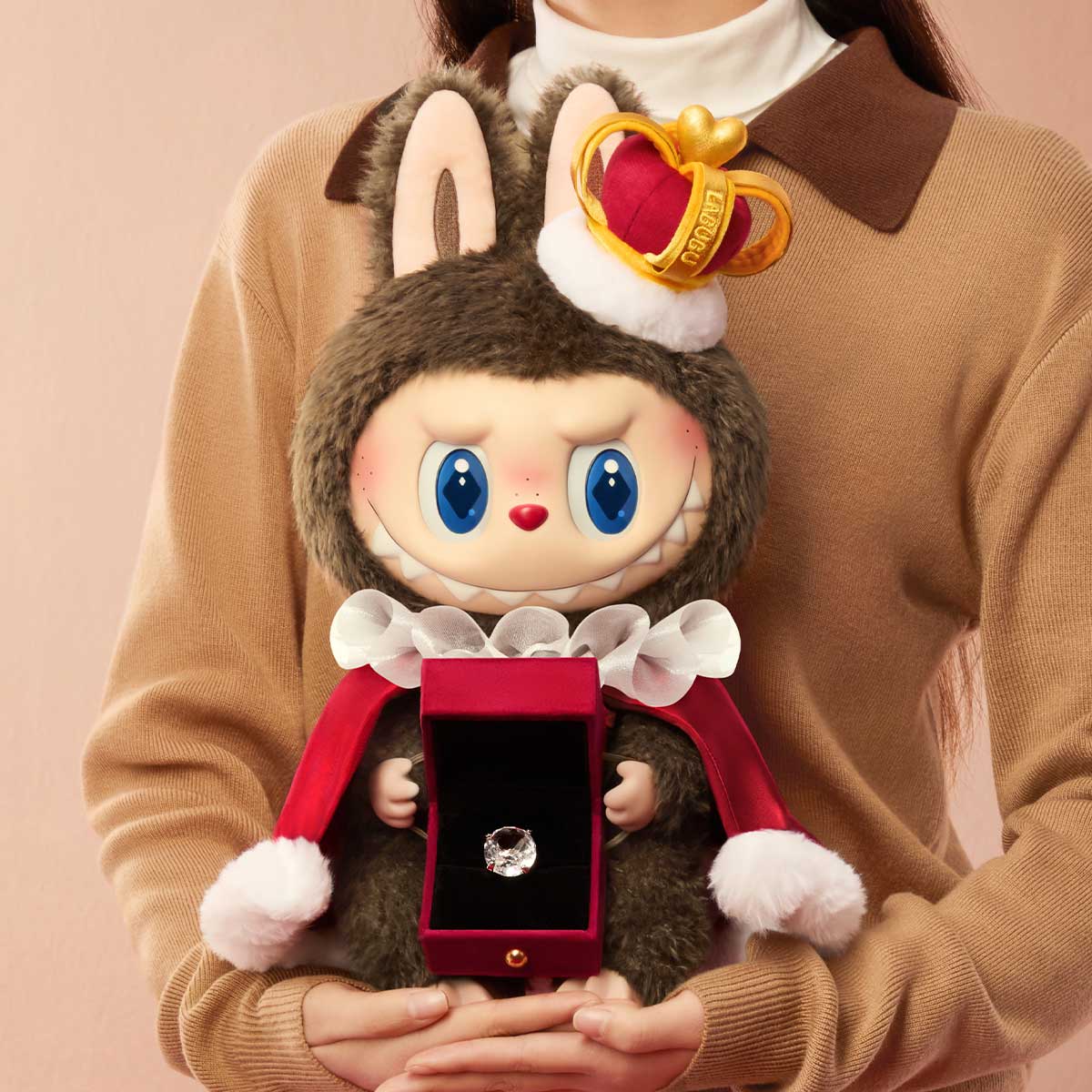 THE MONSTERS Labubu Let's Checkmate Series-Vinyl Plush Doll