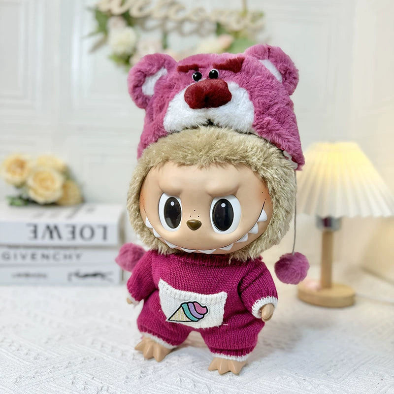 (Pre-Order 2-3 days)38 cm Labubu/Mokoko Outfit or Clothes(Doll Not Included)