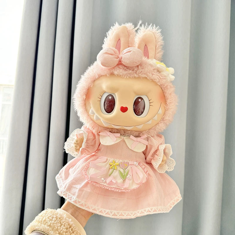 (Pre-Order 2-3 days)38 cm Labubu/Mokoko Outfit or Clothes(Doll Not Included)