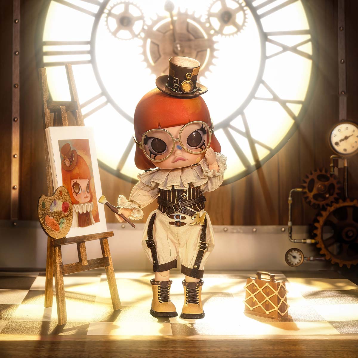 (Pre-Order 2-3 Days)MOLLY Victorian Painter 1/8 Action Figure