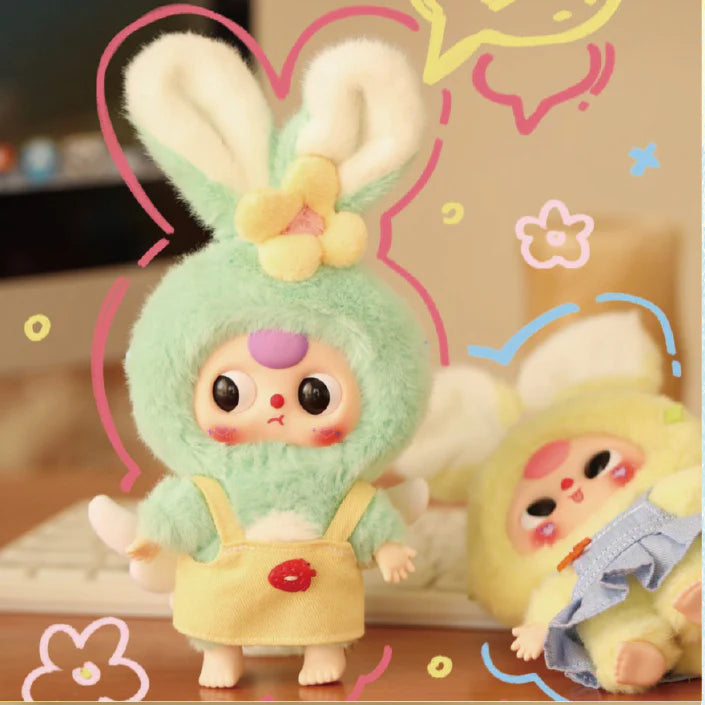 Baby Three Macaron Cute Bunny Series Plush Dolls